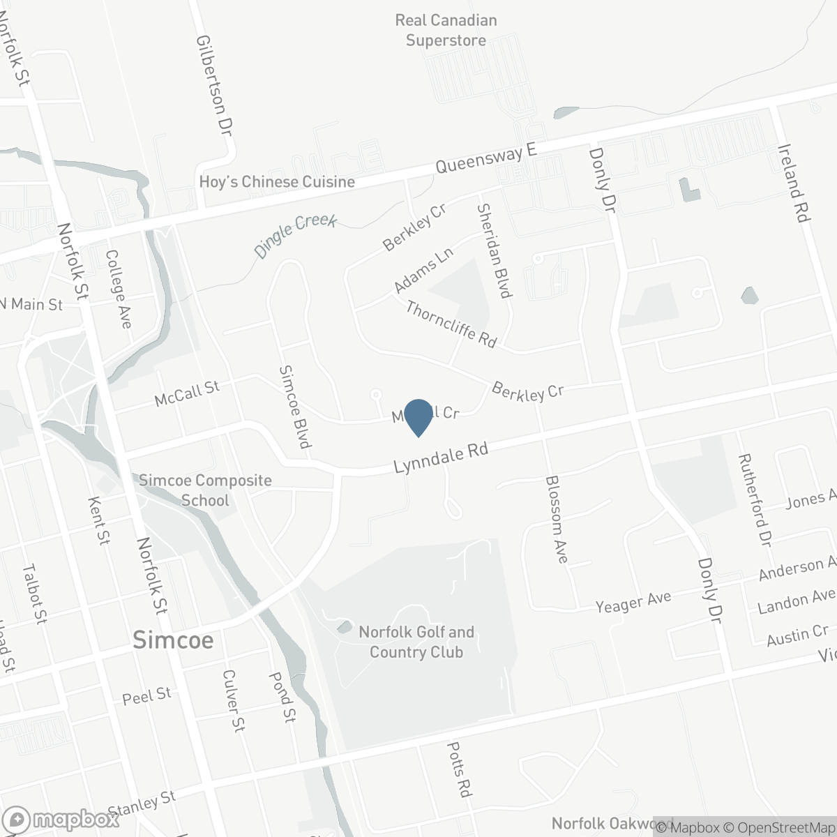 154 MCCALL Crescent, Simcoe, Ontario N3Y 2E1